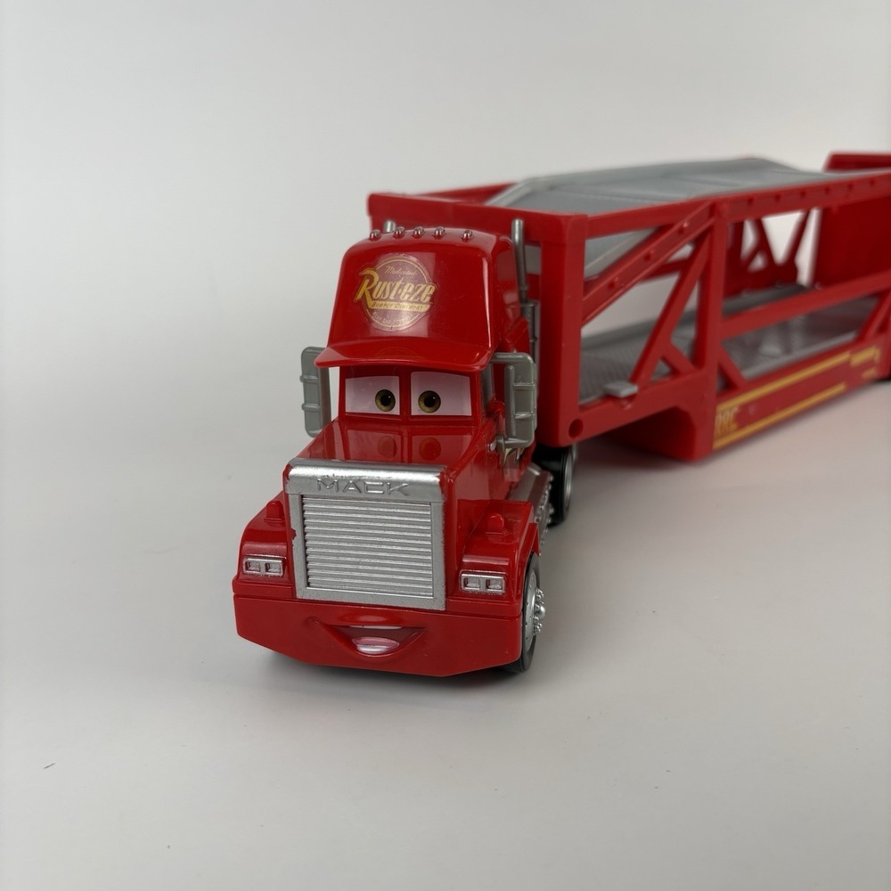 Disney Pixar Cars 17" Launching Mack Hauler Transporter Truck, 2017 Mattel